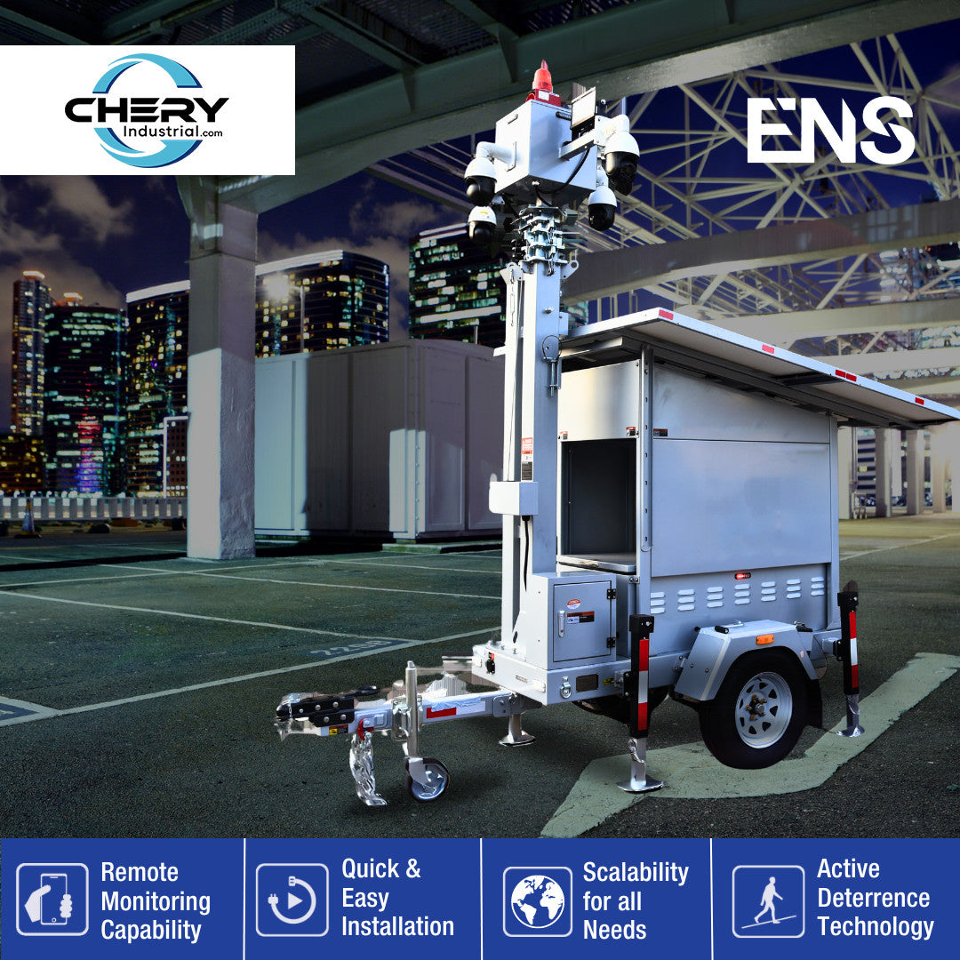 870W Solar Surveillance Trailer