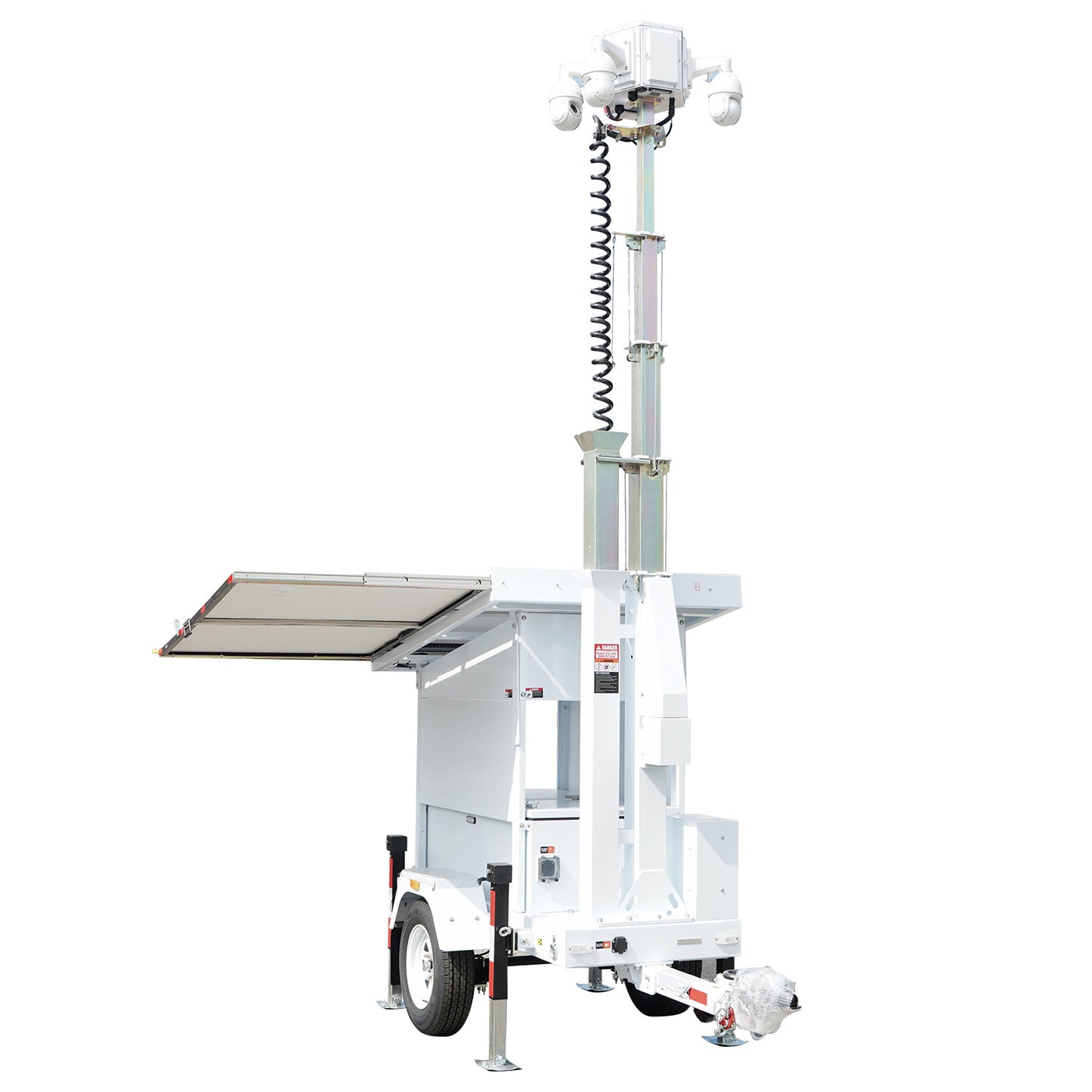870W Solar Surveillance Trailer
