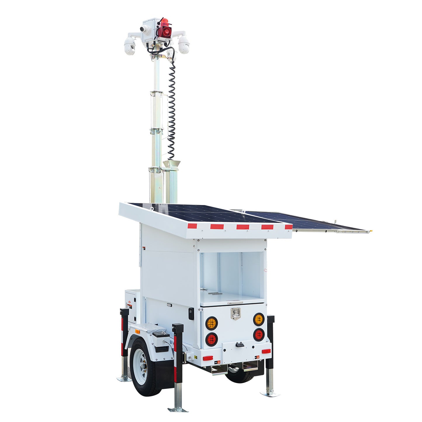 870W Solar Surveillance Trailer