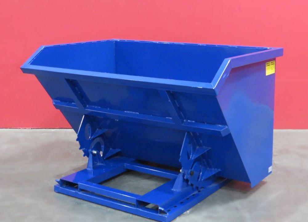 Greatbear Self Dumping Hopper - 1.5 Cubic Yard#color_blue