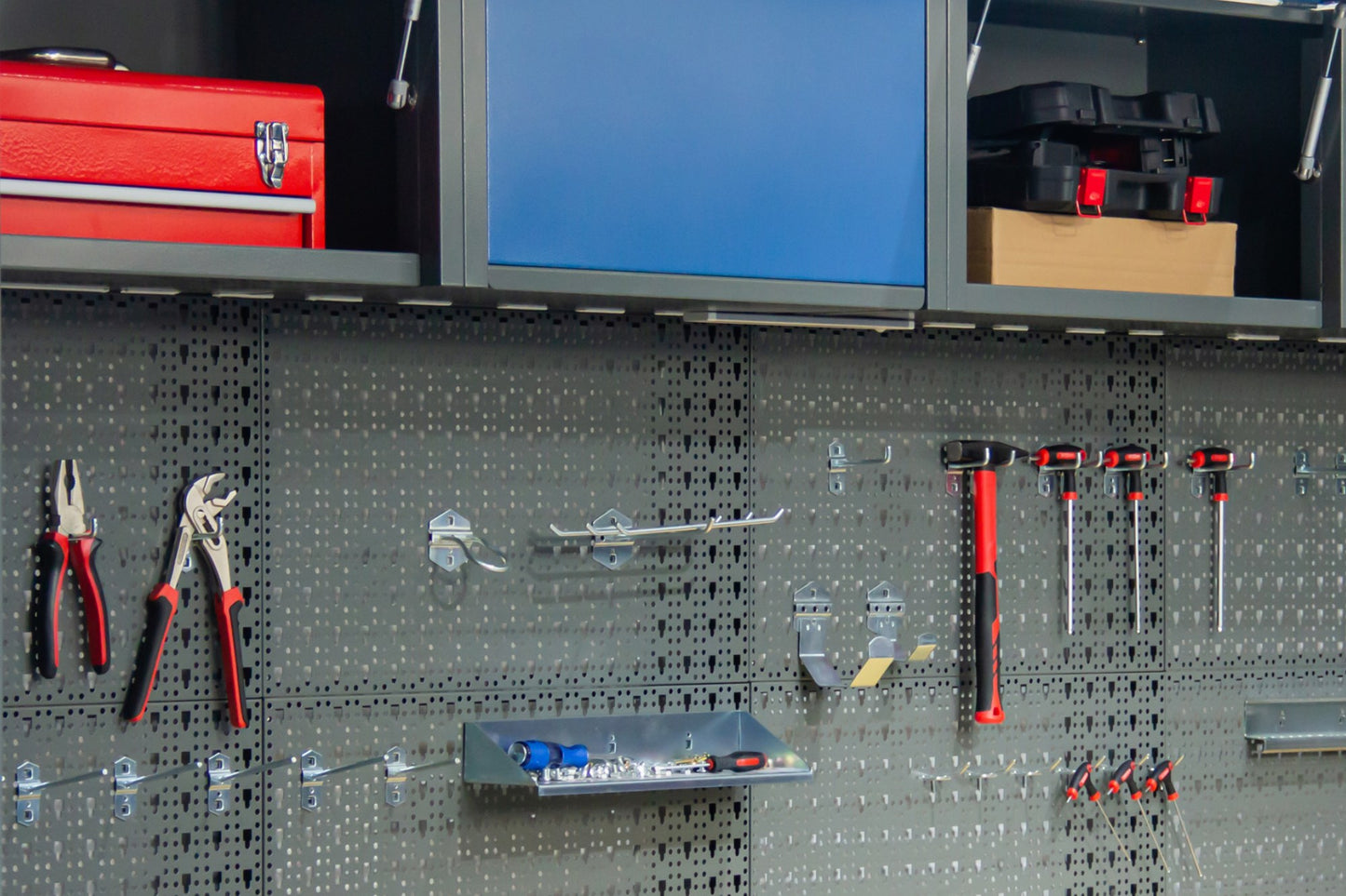 Steelman Heavy Duty Ready-to-assemble Steel Garage Storage System 108C#Color_blue