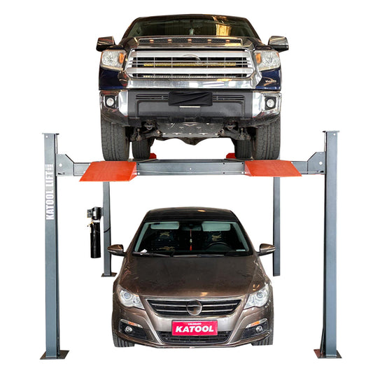 The KT-4H110 4 post car lift is ideal for vehicle storage