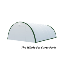 The Whole Set Cover Parts for Storage Shelter W30'xL40'xH15'