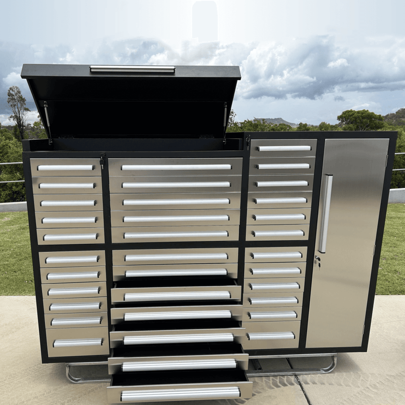 7ft Storage Cabinet (35 Drawers & 1 Cabinet)