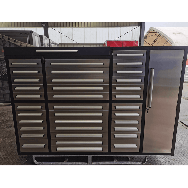 Steelman 7ft Storage Cabinet (35 Drawers & 1 Cabinet)