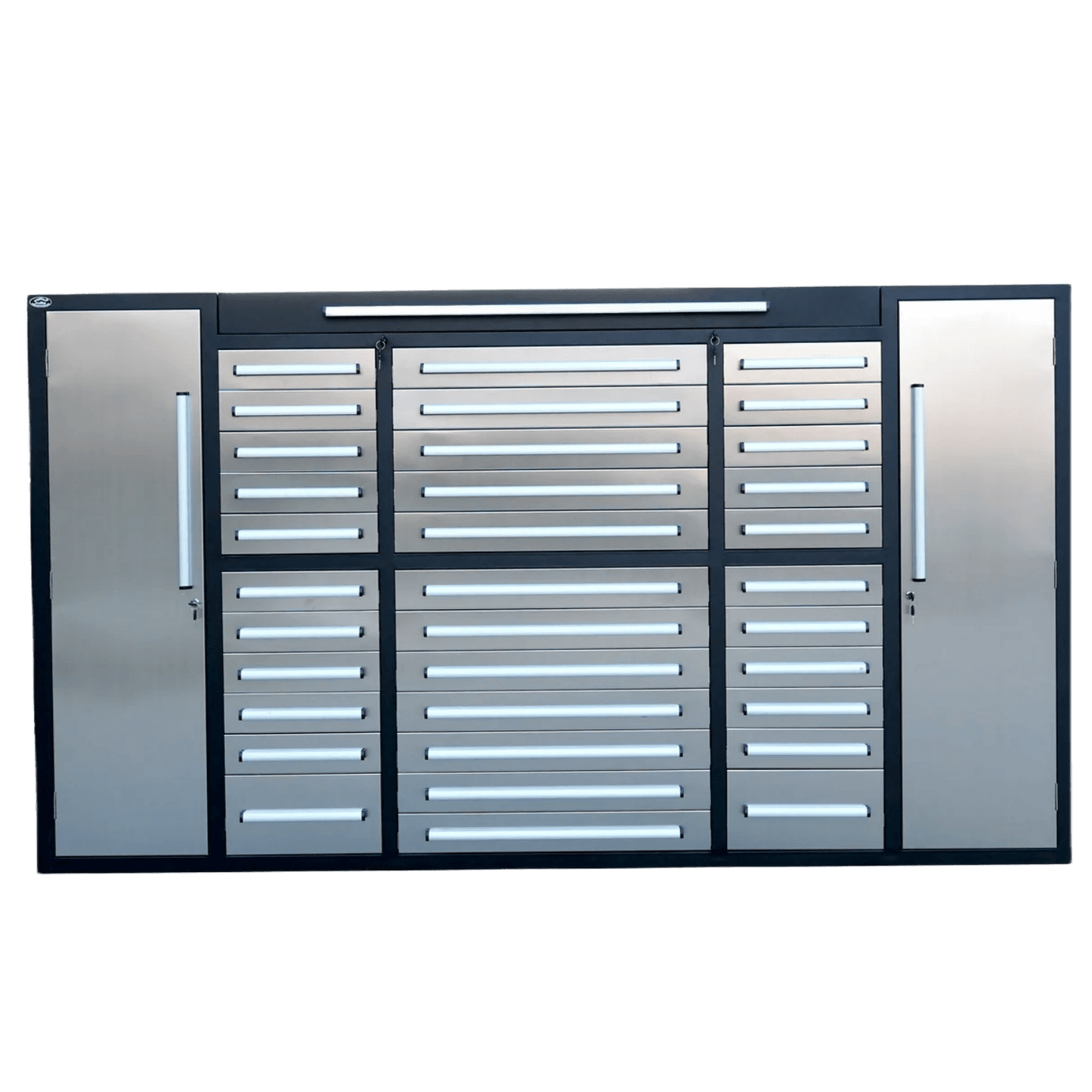 Steelman 9ft Storage Cabinet (34 Drawers)