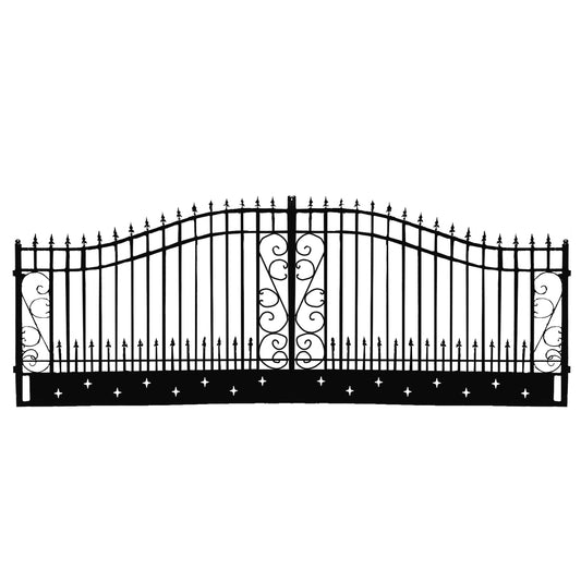 Iron Gate for Driveway #design_star