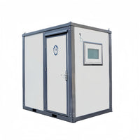 Portable Toilet with Acrylic Shower Room