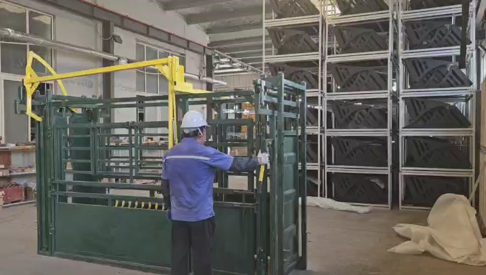 Cattle Work Chute Manual Headgate