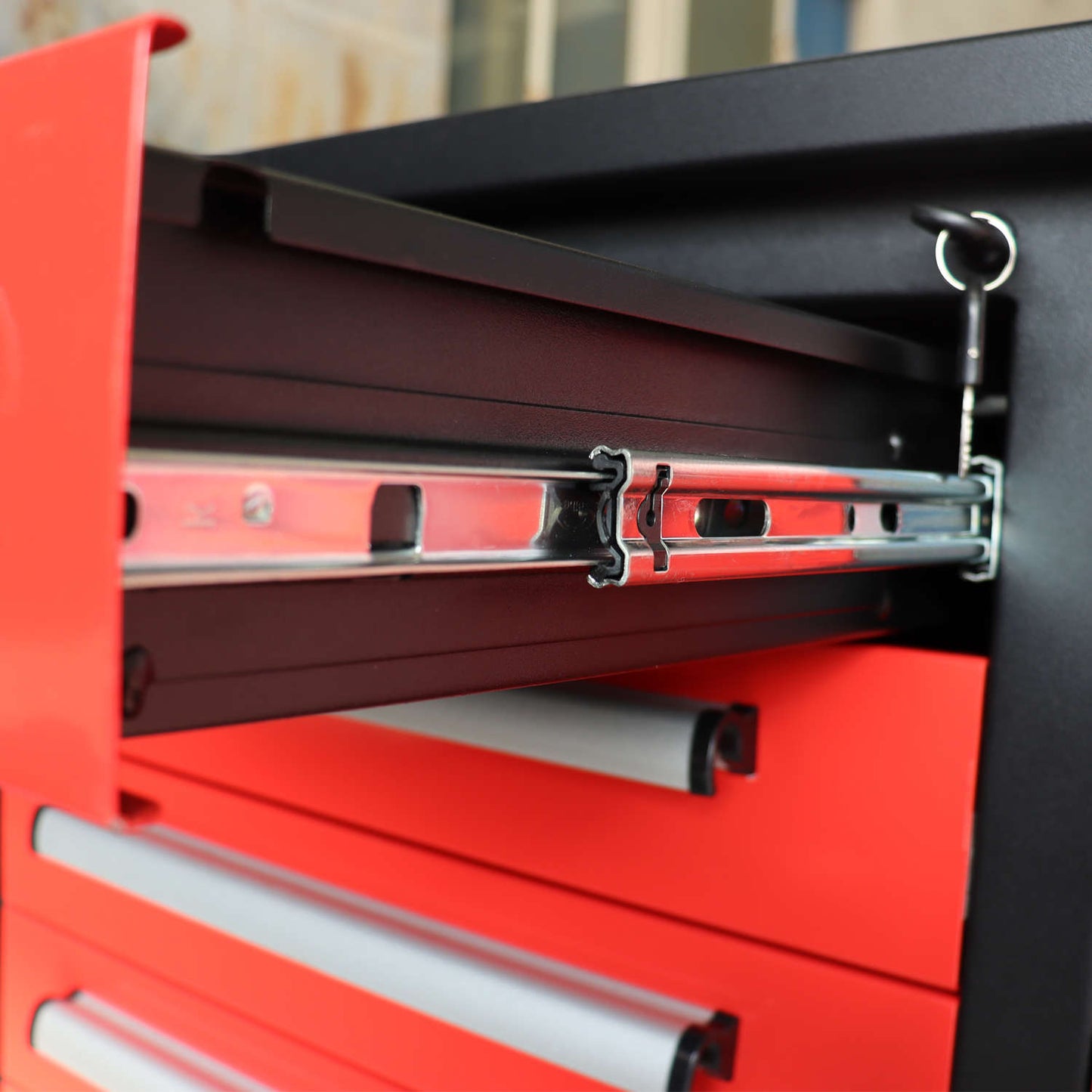 10ft Workbench Storage Cabinet with 35 Drawers