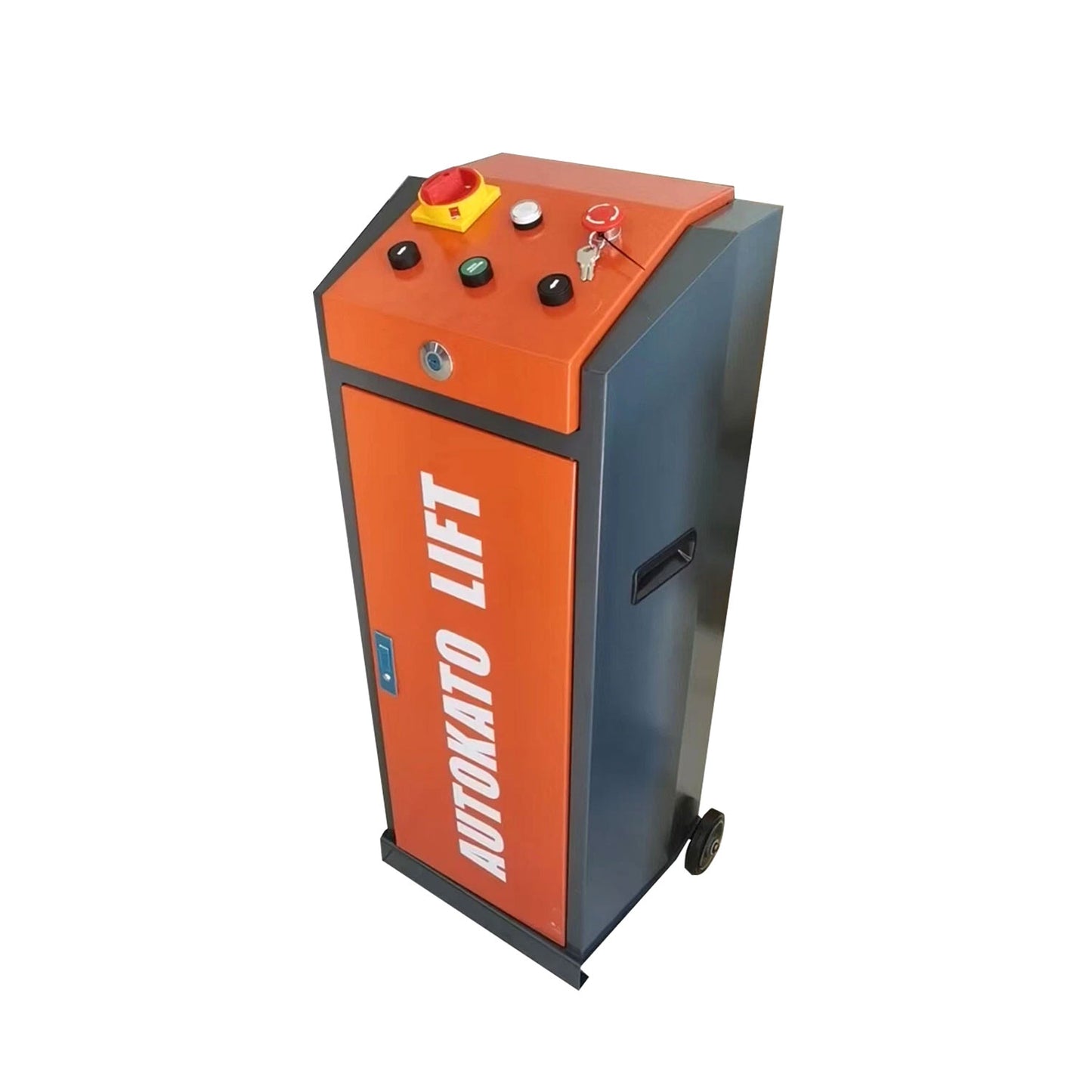 The powder system of KT-X85 mid rise scissor lift