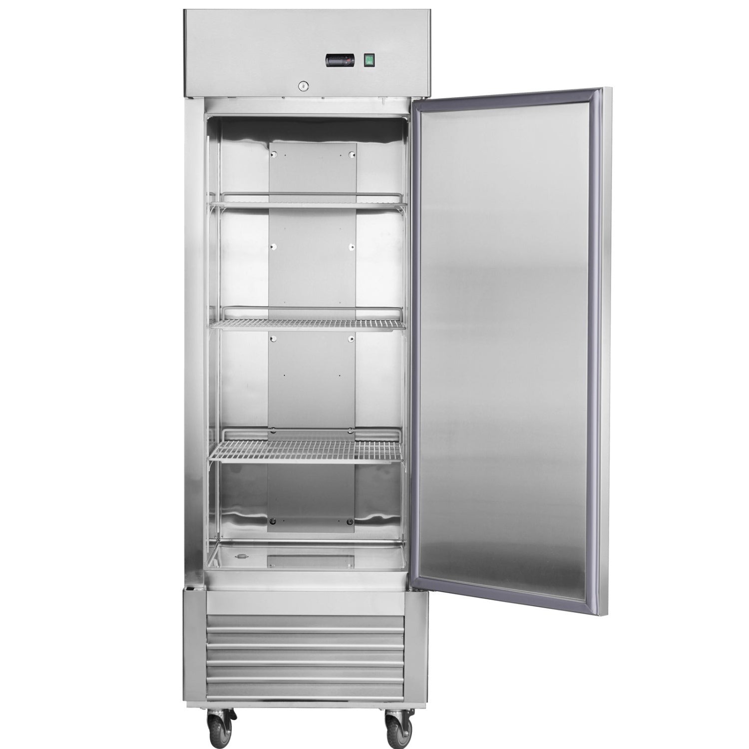 W27" 19 cu. ft. Single Solid Door Commercial Freezerless Refrigerator