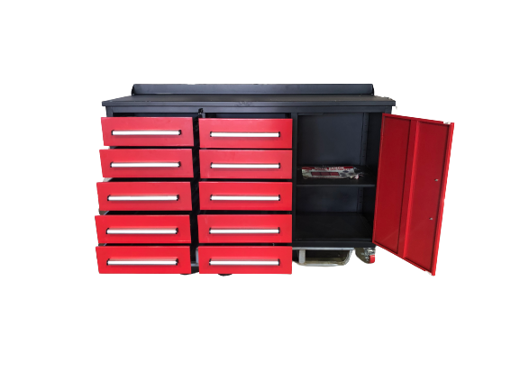 5.5' Storage Cabinet with Workbench