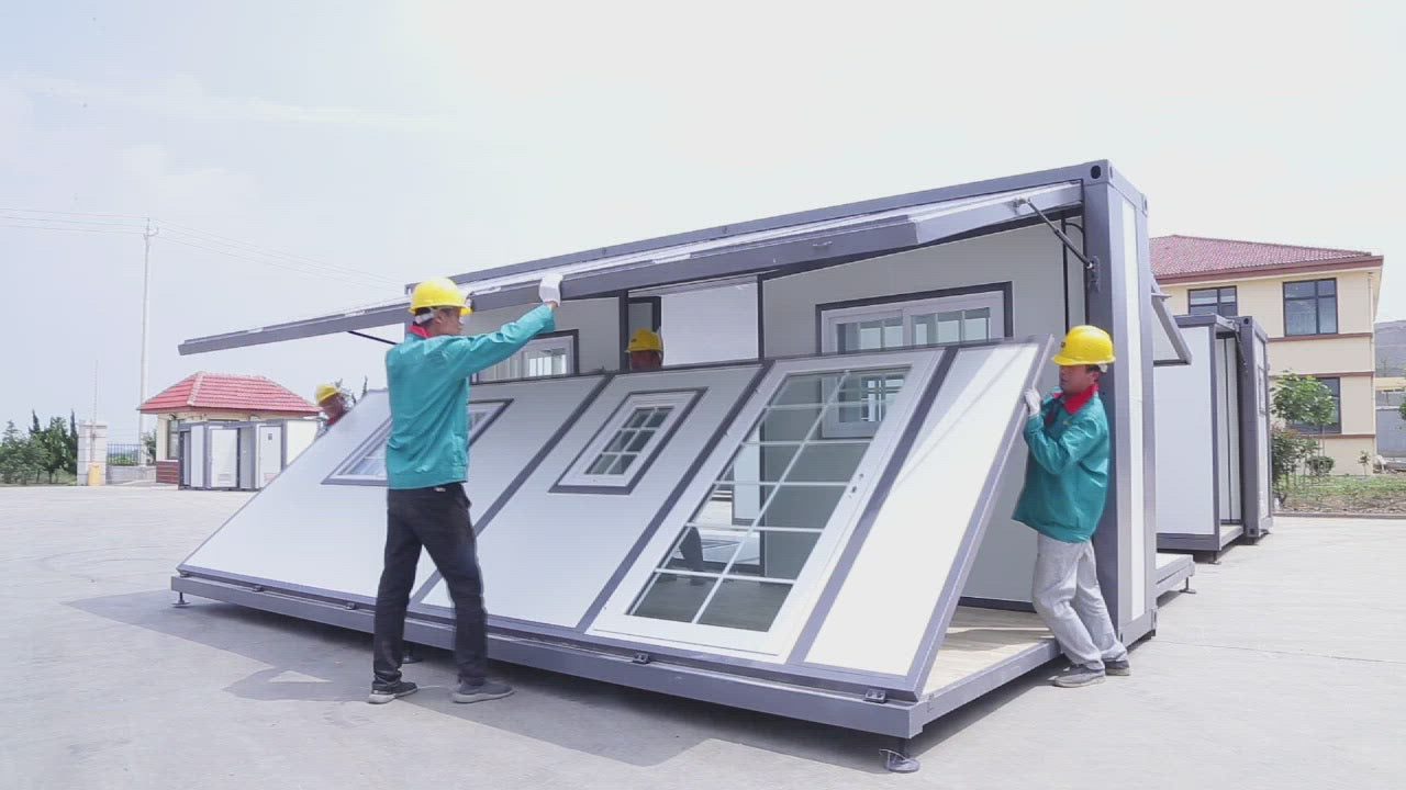 Bastone Mobile Expandable Prefab House 16½ft x 20ft