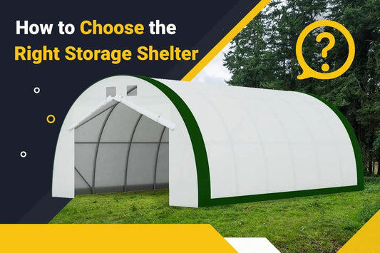 How to Choose the Right Storage Shelter