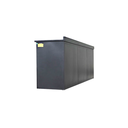10ft Workbench Storage Cabinet with 15 Drawers & 2 Cabinets#color_red