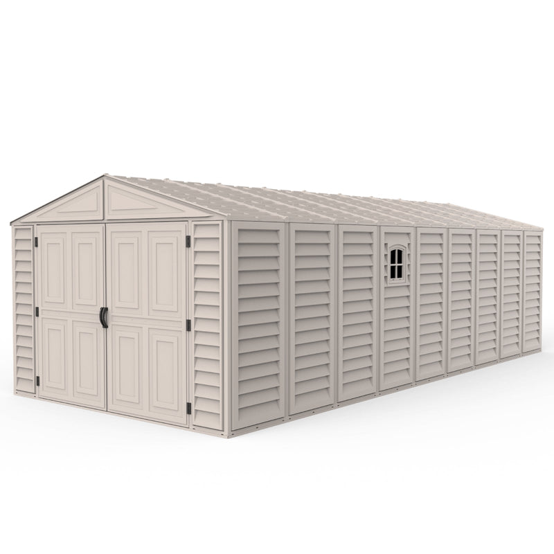 10.5x23 ft Vinyl Garage Shed 15326 03