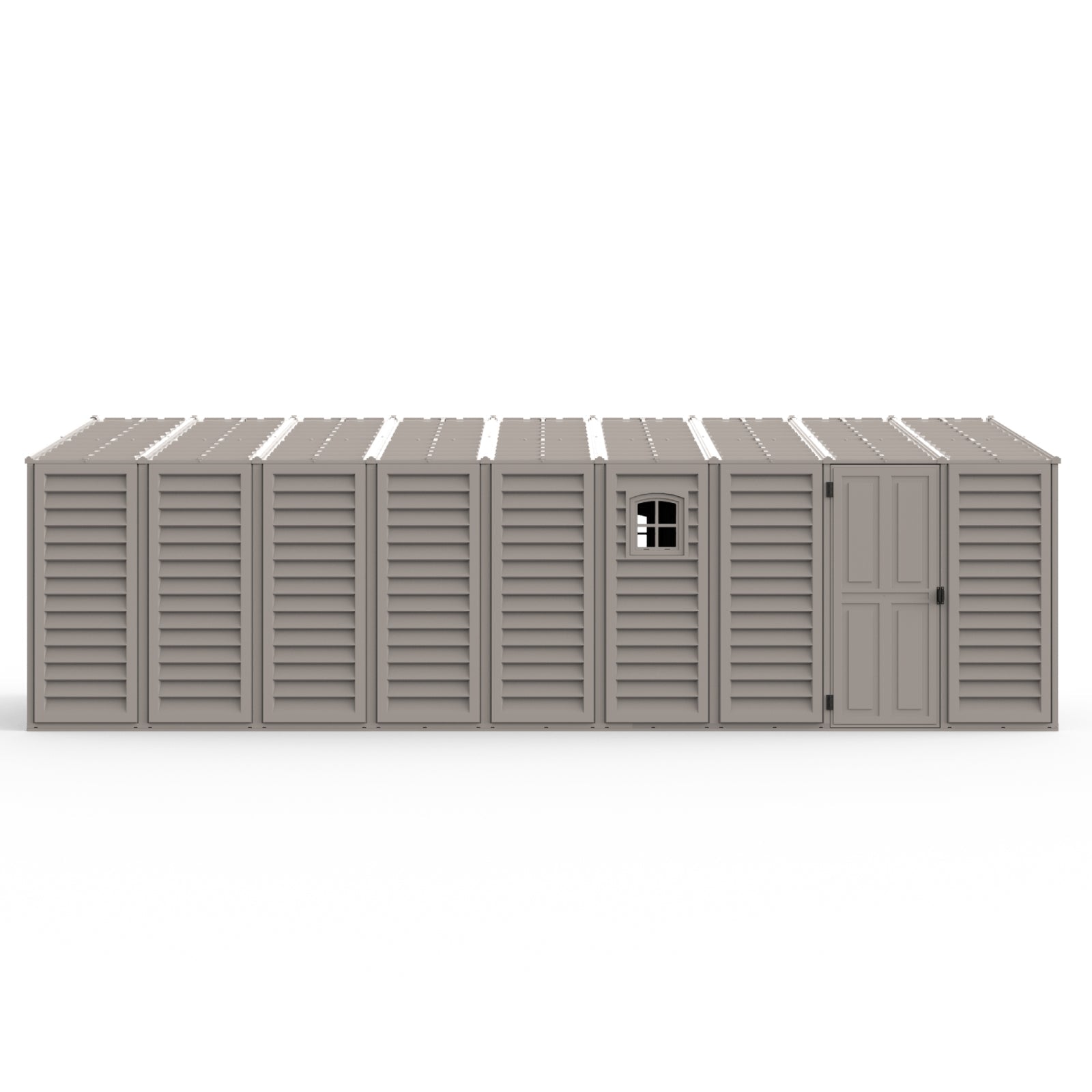 10.5x23 ft Vinyl Garage Shed 15326 04