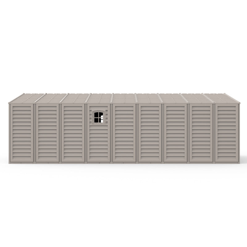 10.5x23 ft Vinyl Garage Shed 15326 05