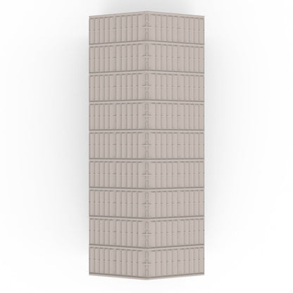 10.5x23 ft Vinyl Garage Shed 15326 08