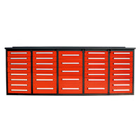 10FT workbench with 35 drawers#Color_red