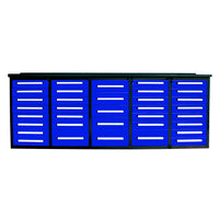 10ft Workbench Storage Cabinet with 35 Drawers
