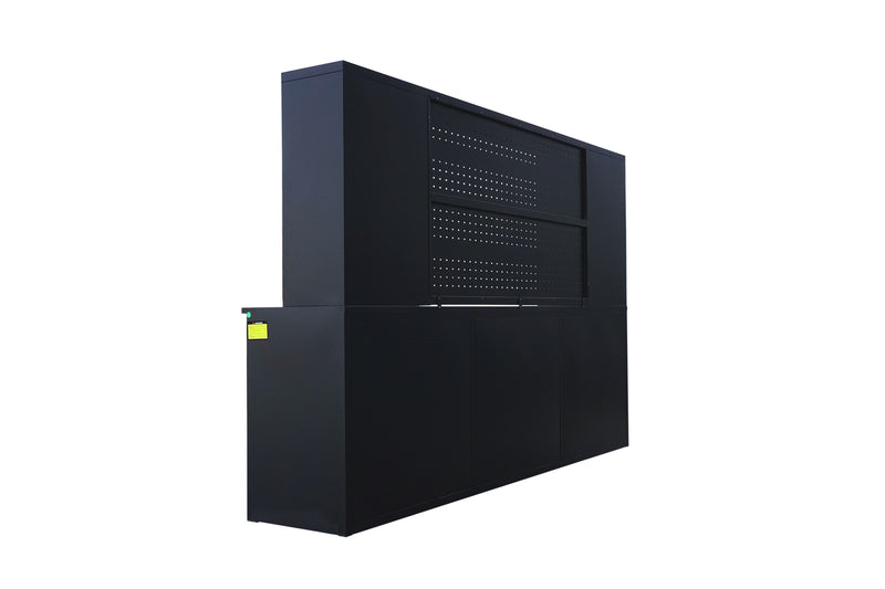 10' Storage Cabinet with Workbench (40 Drawers & 2 Cabinets)
