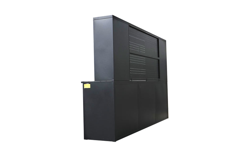 10' Storage Cabinet with Workbench (40 Drawers & 2 Cabinets)