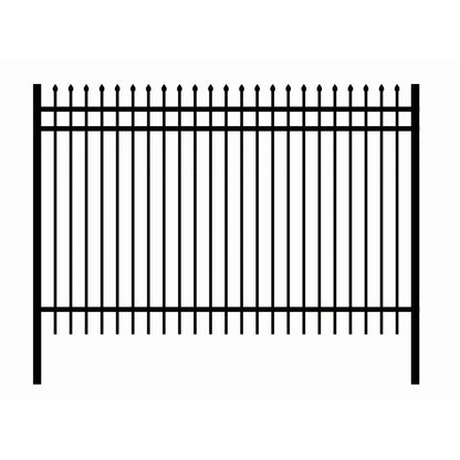 10x7 FT Wrought Iron Site Fencing 30 Pcs
