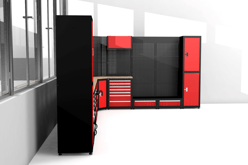 Chery Industrial 11-Piece Steel Workshop Cabinet System