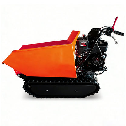 The 1100 lbs Capacity 10HP Gas Powered Track Mini Dumper