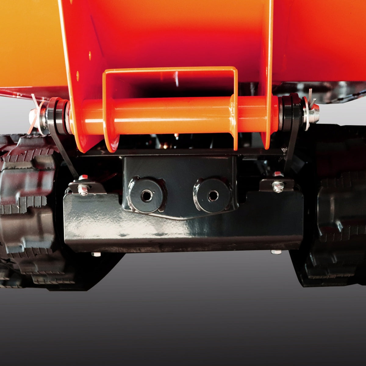 1100lbs Capacity 10HP Gas Powered Track Mini Dumper