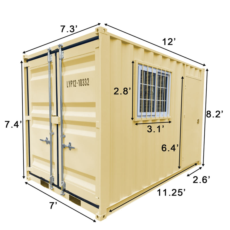 12' Small Cubic Shipping Container