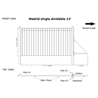 12x6ft-Steel-Sliding-Driveway-Gate-Madrid-Style
