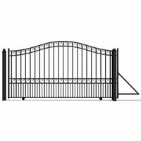 12x6ft-Steel-Sliding-Driveway-Gate-Paris-Style