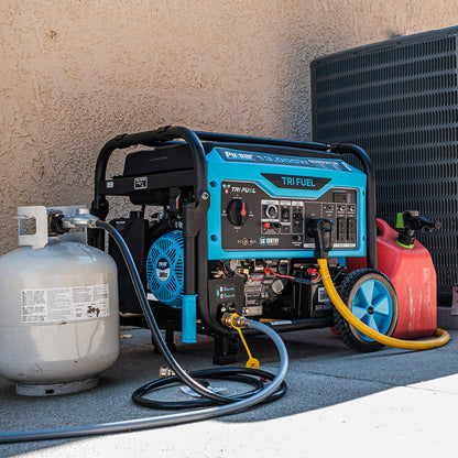 13000W Tri-Fuel Generator with CO Sentry