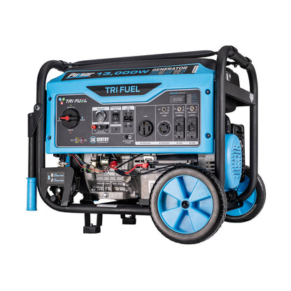 13000W Tri-Fuel Generator with CO sentry