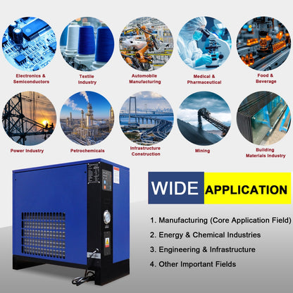 134CFM Refrigerated Air Dryer for 20HP & 30HP Compressors