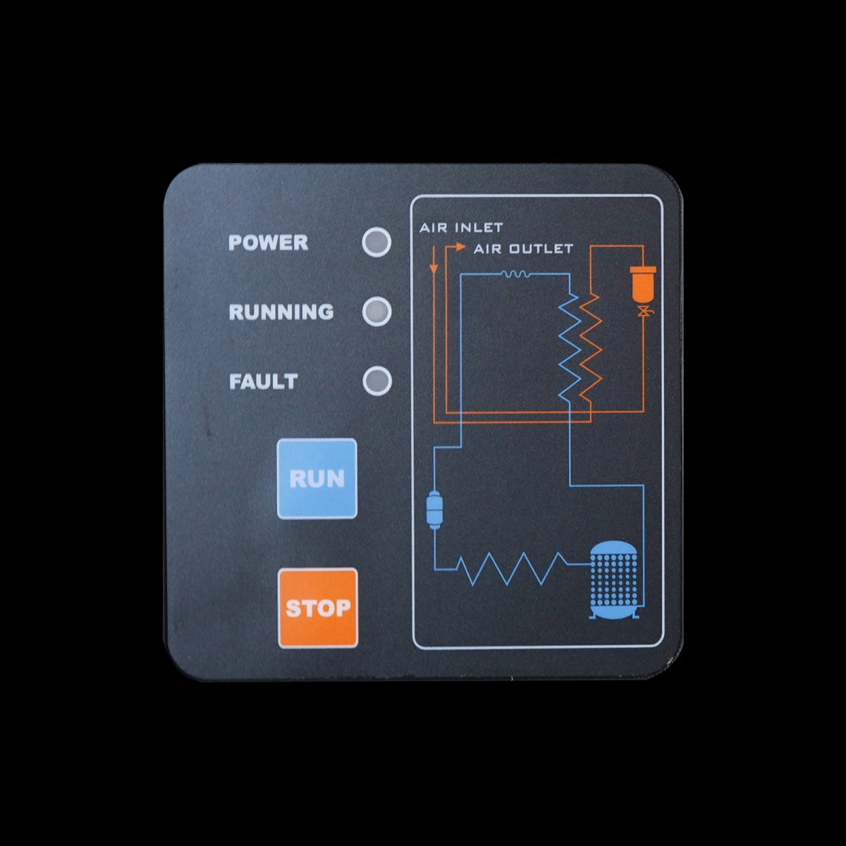 134CFM Refrigerated Air Dryer for 20HP & 30HP Compressors