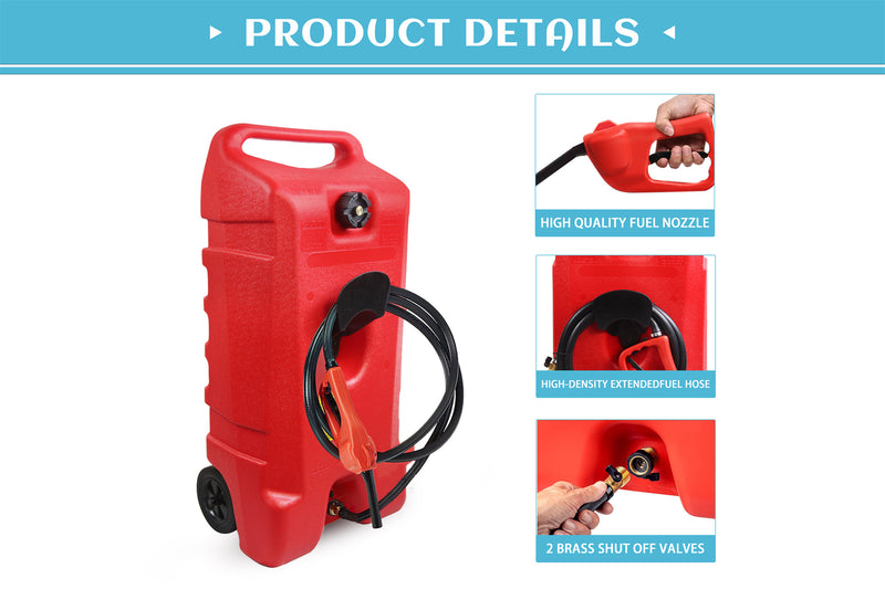Chery Industrial 14/32 Gallon Portable Fuel Caddy