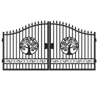 14' Iron Gate with Wider goalposts, No metal ball