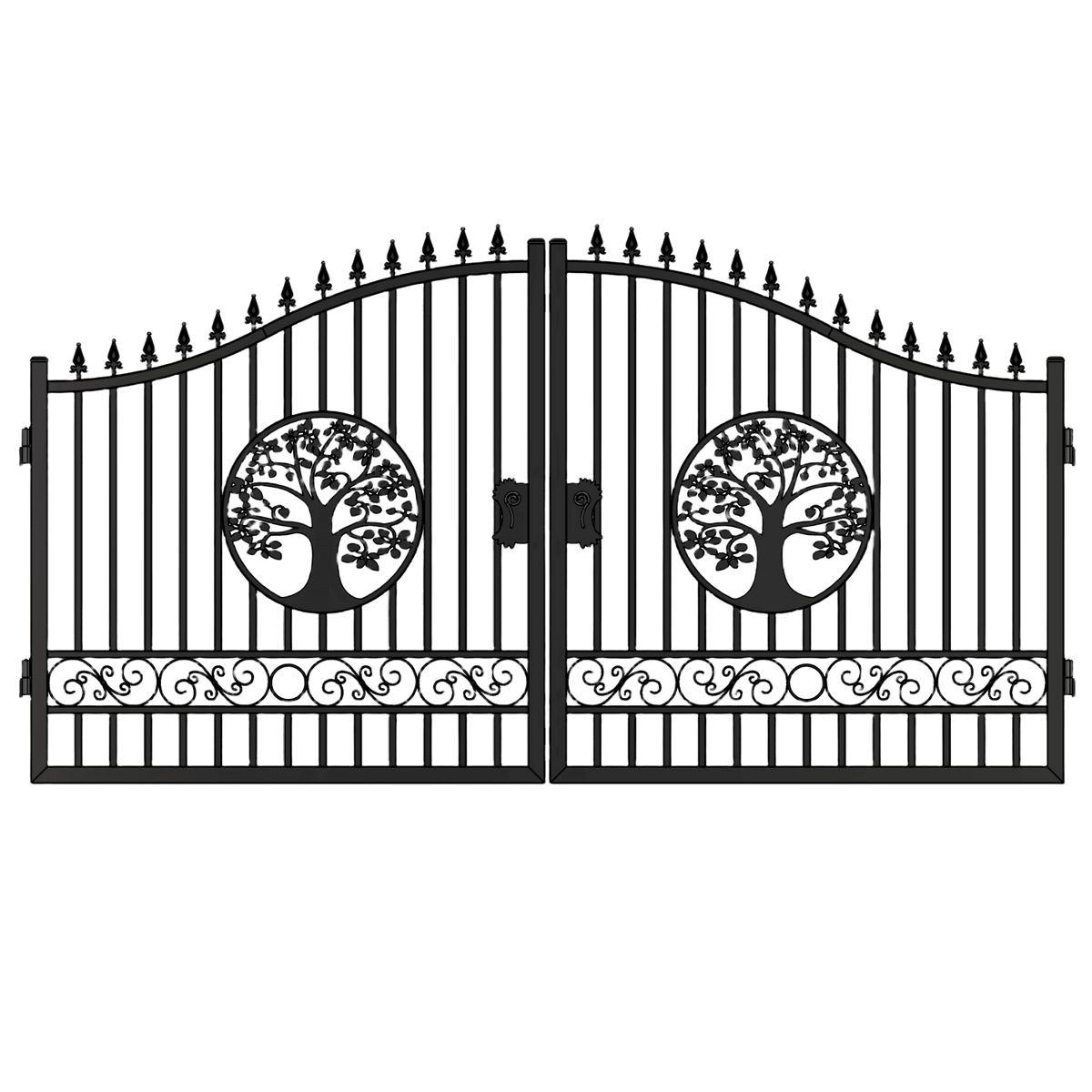 14' Iron Gate with Wider goalposts, No metal ball
