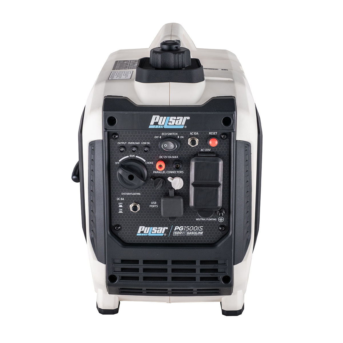 1,500W Gasoline Inverter Generator, 1,200W Rated, CARB
