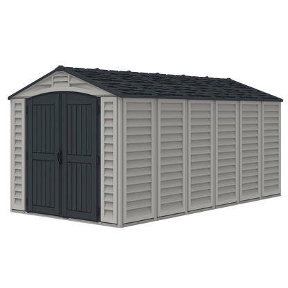 15×8 ft APEX PRO Storage Shed With Foundation Kit