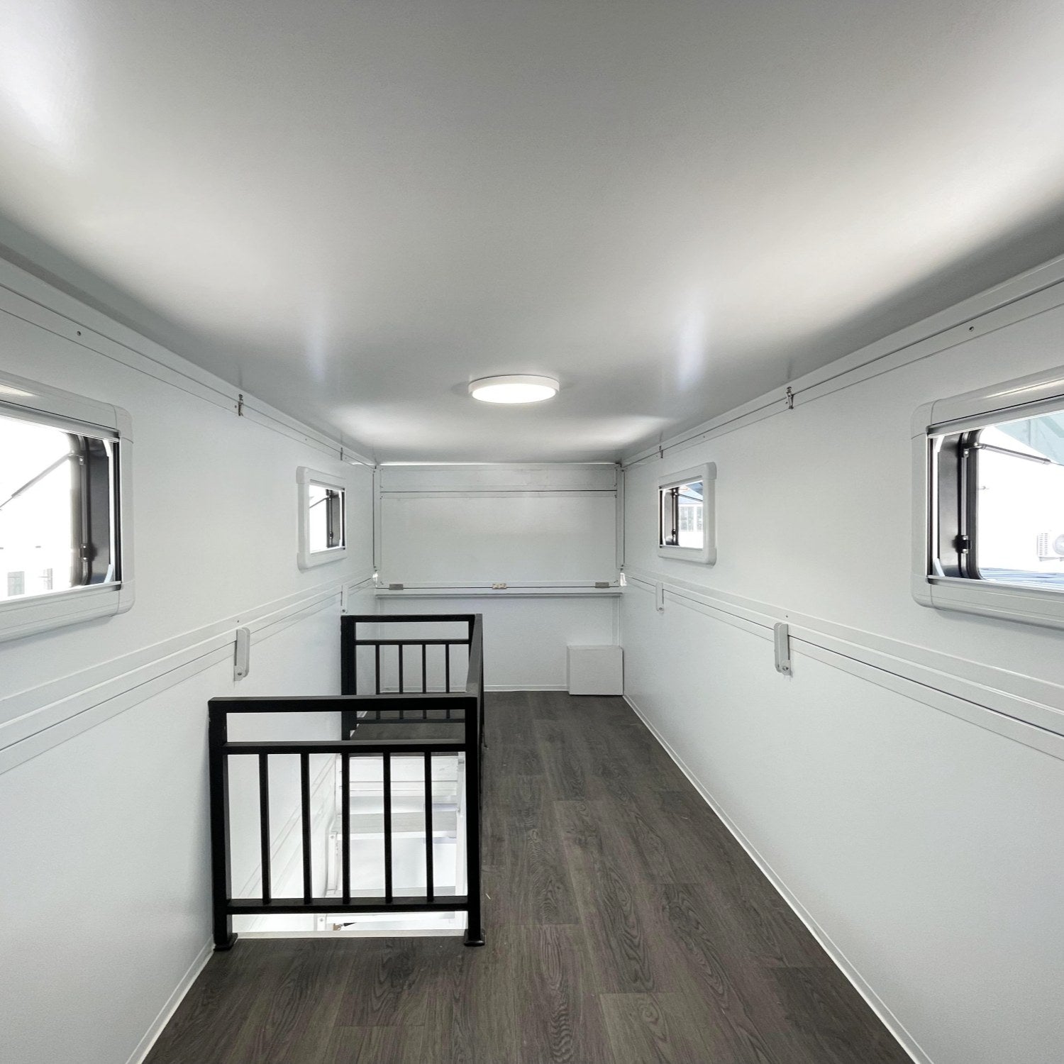17x7 ft Tiny House with Lift Loft