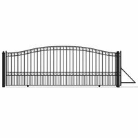 18x6 ft Steel Sliding Driveway Gate-Paris-Style
