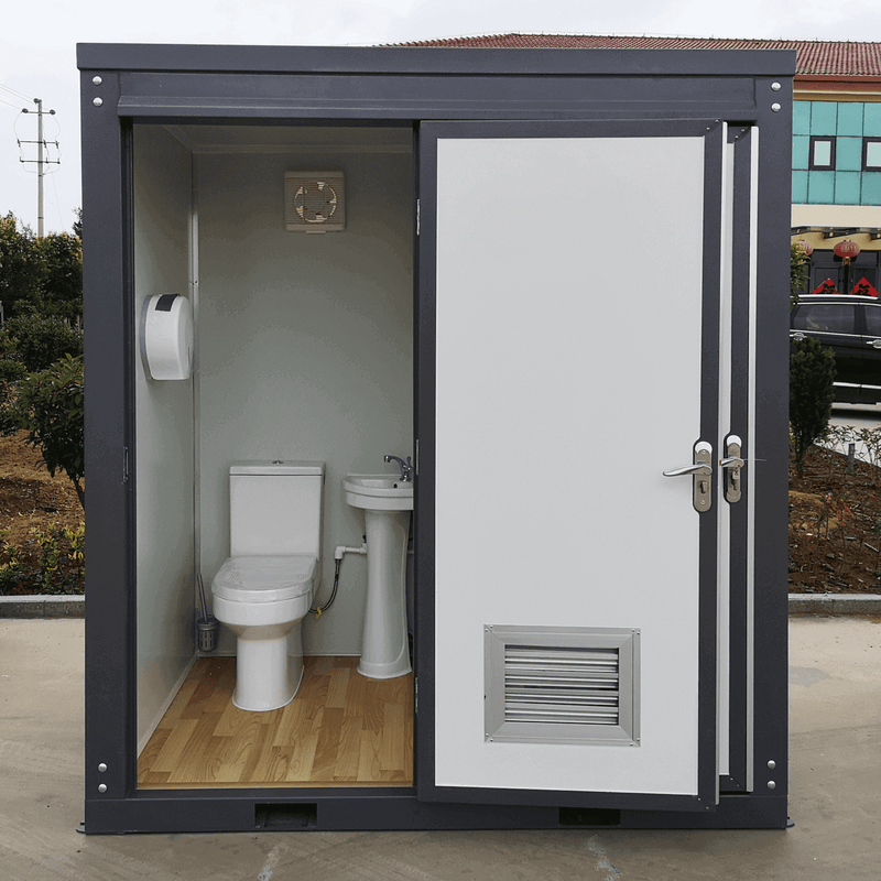 Bastone 2 Private  Toilet Stalls Portable Restroom