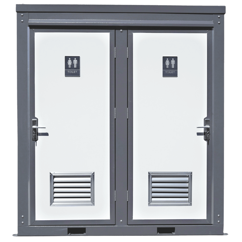 Bastone 2 Private  Toilet Stalls Portable Restroom