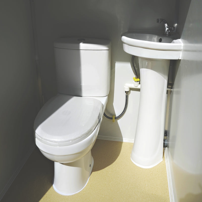 Bastone 2 Private  Toilet Stalls Portable Restroom