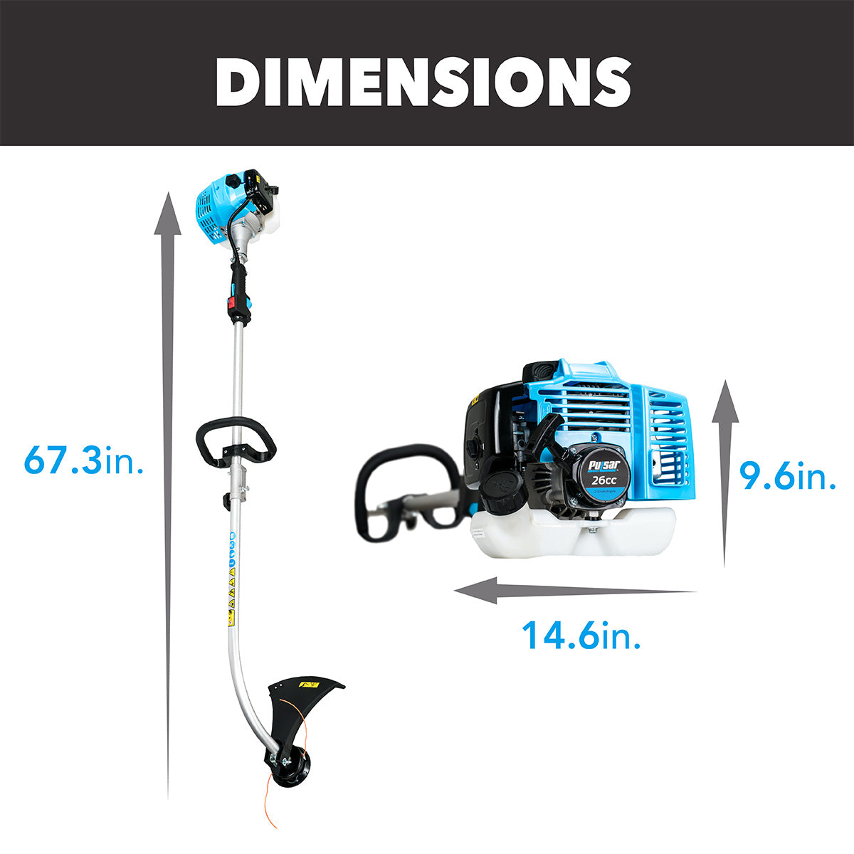 2-Stroke-Curved-Shaft-String-Trimmer